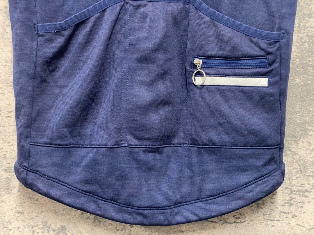 JV071 ラファ Rapha CLASSIC JERSEY 半袖 サイクルジャージ XS ネイビー