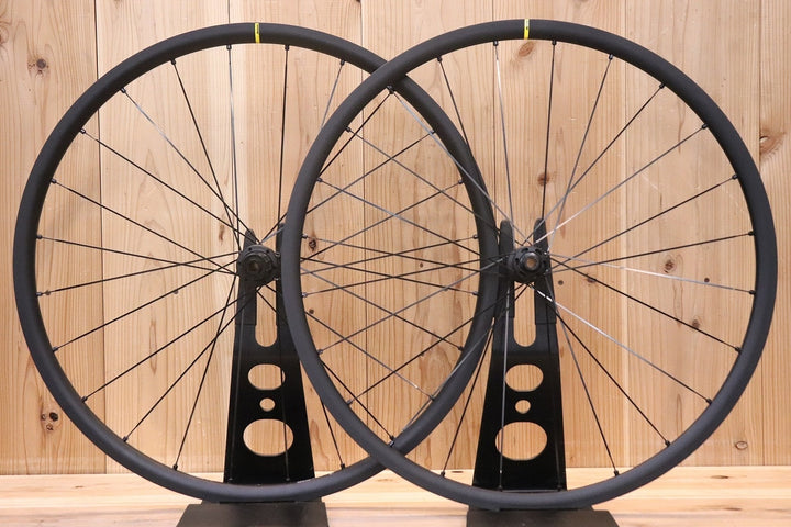 マヴィック MAVIC キシリウム KSYRIUM S25 DISC アルミ チューブレスレディ ホイールセット シマノ 11S/12S 19C 【芦屋店】