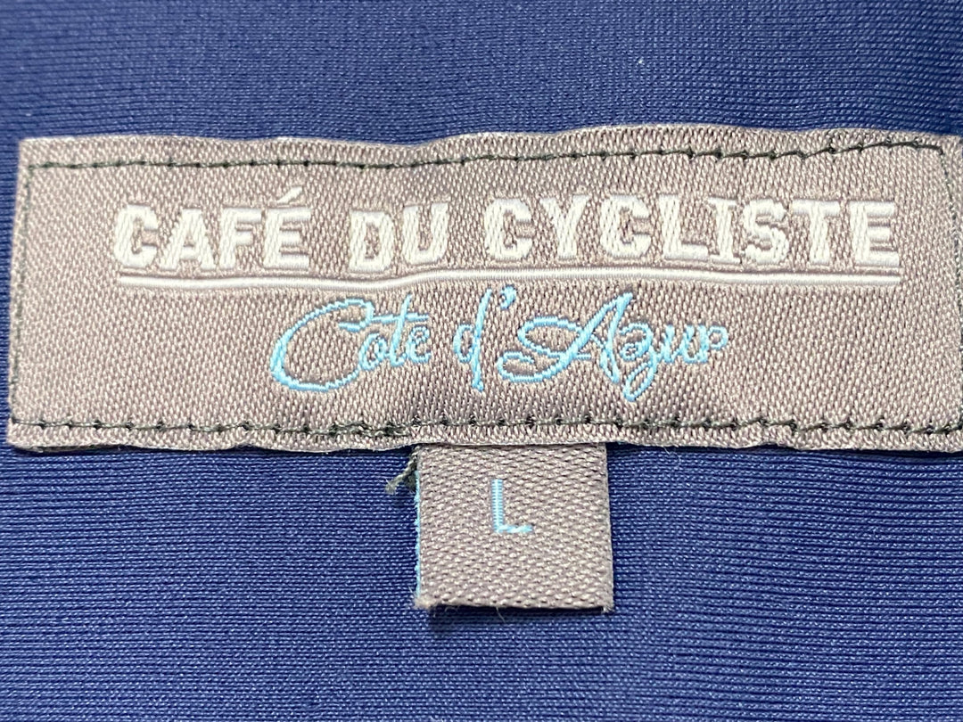 JY656 カフェドシクリステ CAFE DU CYCLISTE EGLANTINE Man 半袖 サイクルジャージ オフホワイト 黒 L