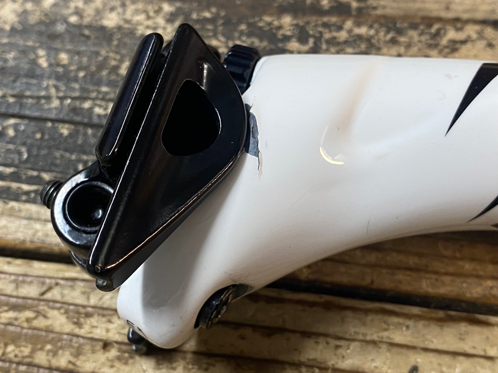 JG652 コルナゴ COLNAGO カーボン シートポスト Φ31.6 350mm 白