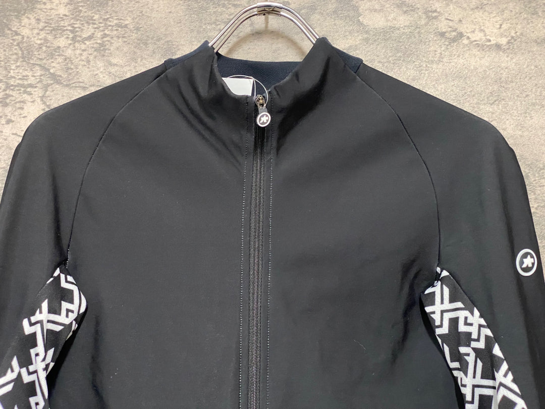 JK775 アソス assos MILLE GT 長袖 サイクルジャージ 黒 S 裏起毛