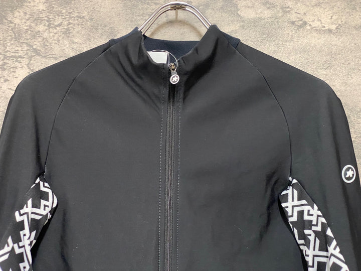 JK775 アソス assos MILLE GT 長袖 サイクルジャージ 黒 S 裏起毛