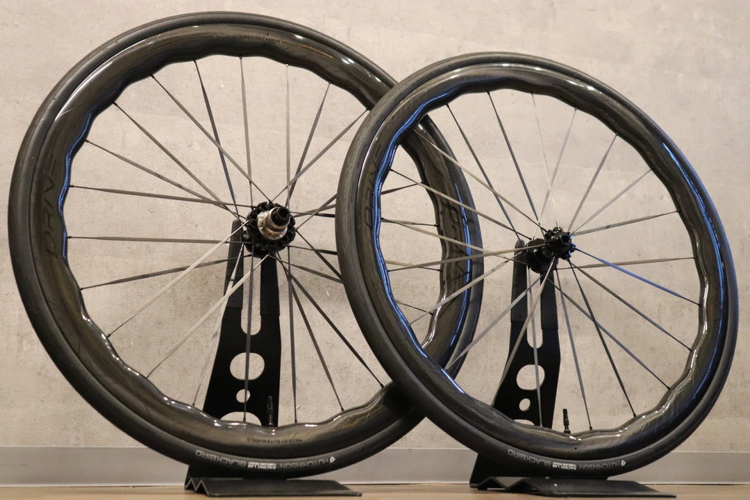 エリートホイールズ ELITEWHEELS ドライブ DRIVE HELIX 46D CS カーボン チューブレスレディ ホイールセット XDRフリー 【さいたま浦和店】