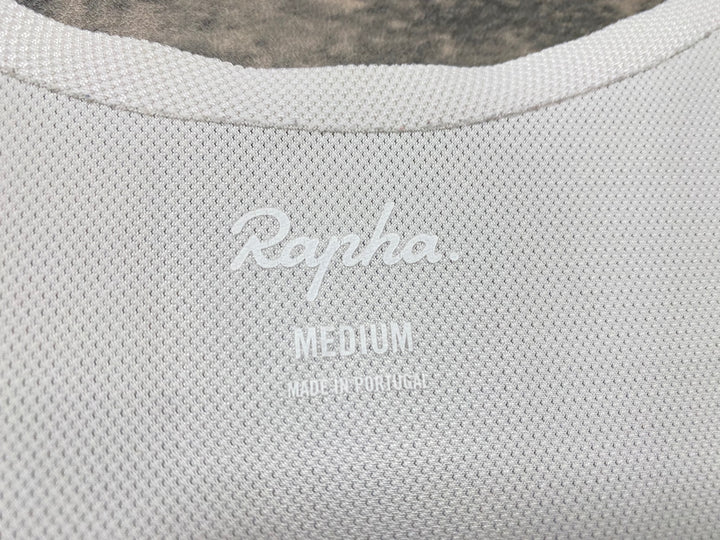 KC780 ラファ Rapha CORE BIB SHORTS ビブショーツ 青 ホワイト M　使用に伴う擦れ、光沢あり