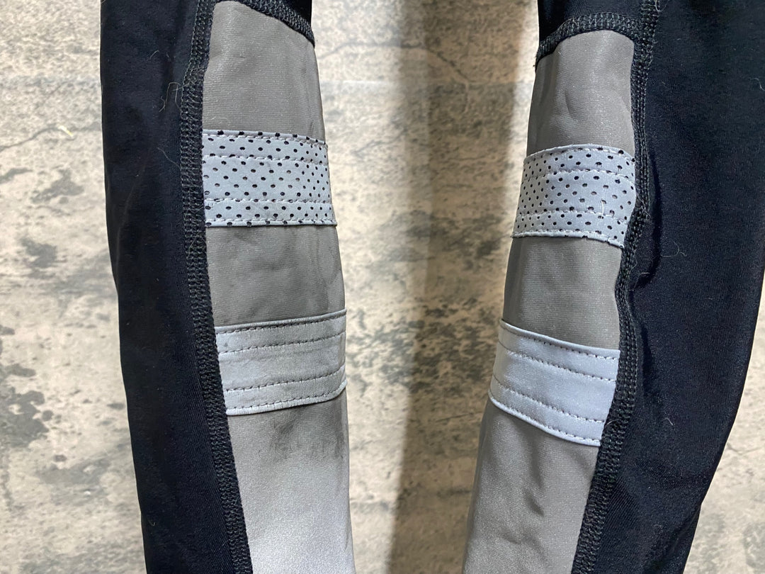 KL458 ラファ Rapha WOMEN'S CARGO WINTER TIGHTS WITH PAD ビブタイツ 黒 XXS 裏起毛 ※動物の毛