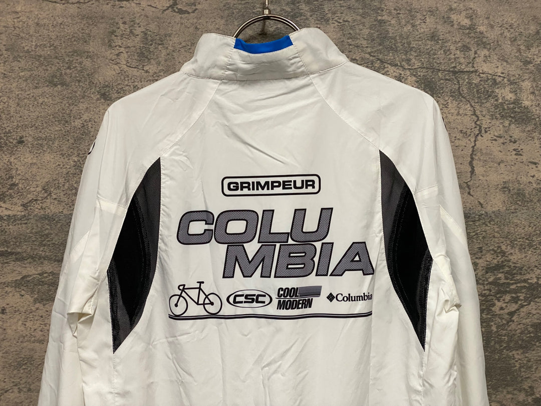 KC993 コロンビア columbia 長袖 ウィンドブレーカー 白 M