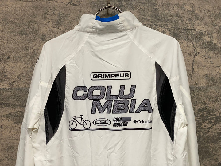 KC993 コロンビア columbia 長袖 ウィンドブレーカー 白 M