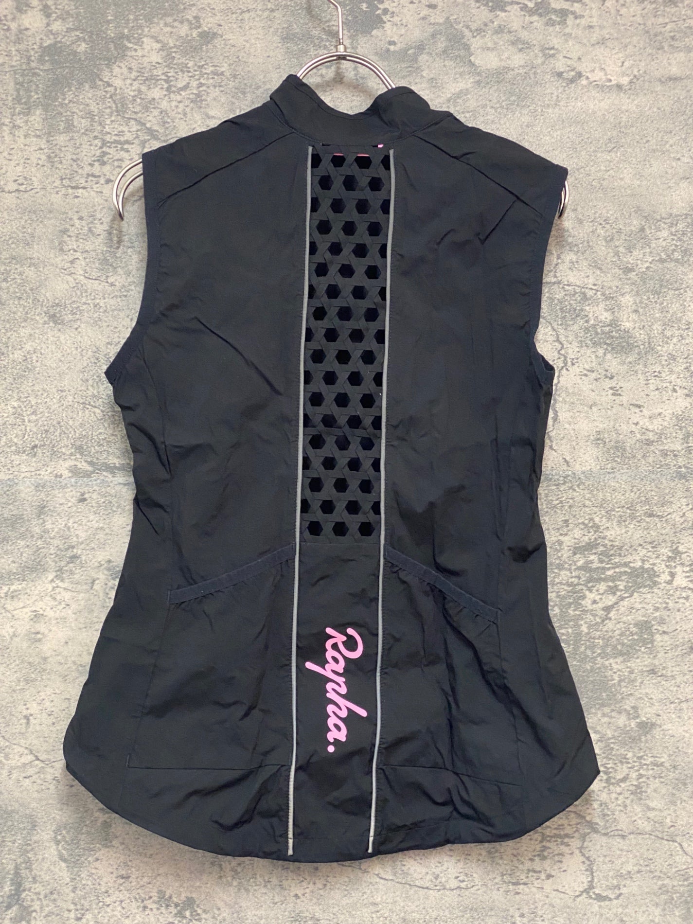 JY113 ラファ Rapha サイクルベスト ジレ 黒 レディース S – BICI