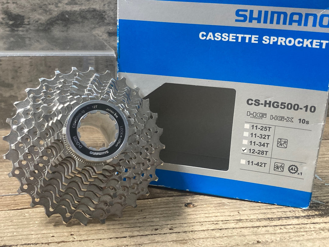 KK190 シマノ SHIMANO CS-HG500-10 スプロケット 10S 12-28T