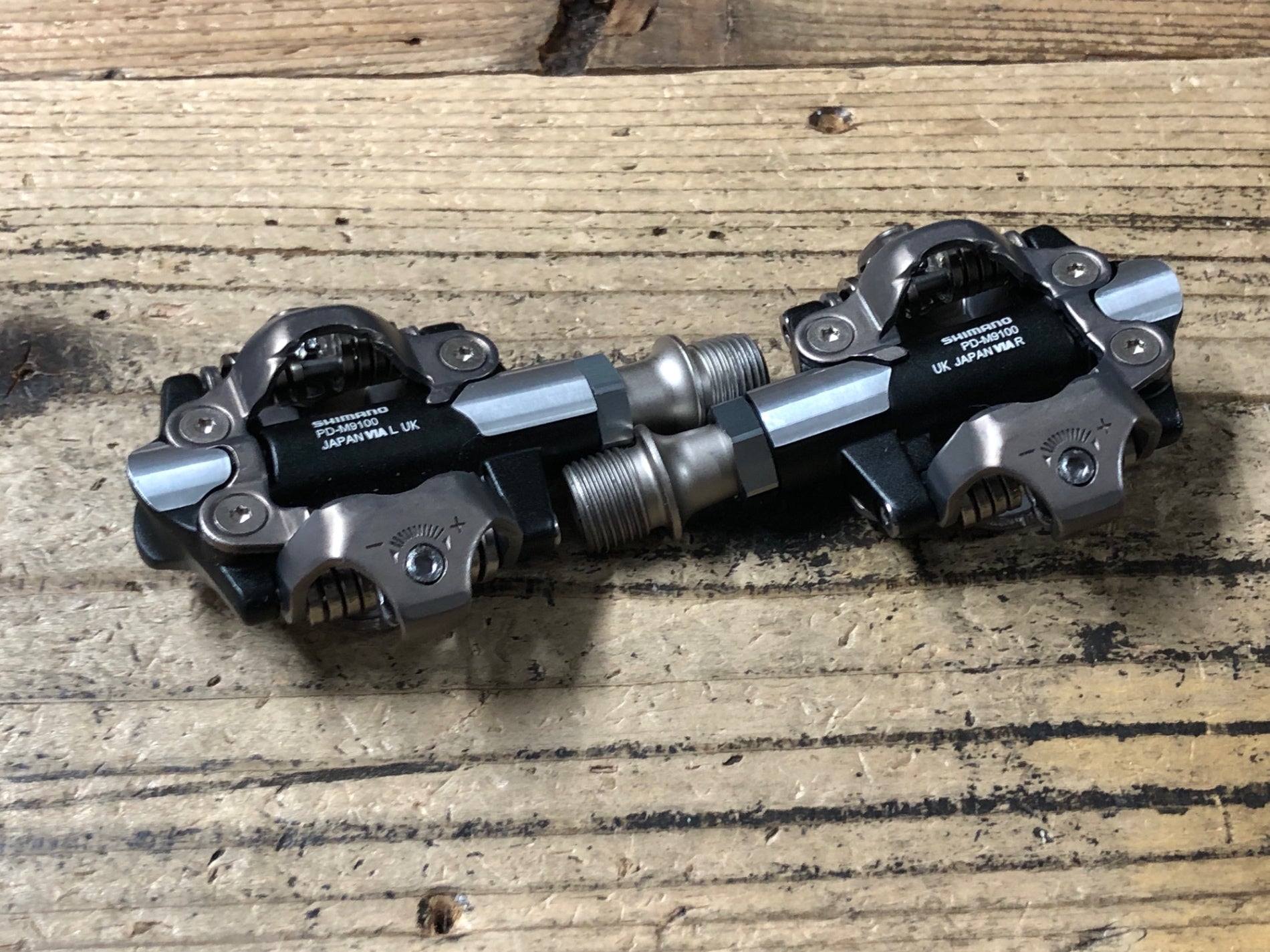 KF651 シマノ SHIMANO XTR PD-M9100 ビンディングペダル SPD – BICI