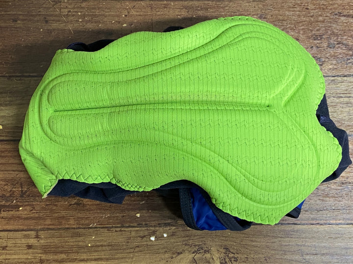 JU494 カフェドシクリステ Cafe du Cycliste ADRIENNE MAN ビブタイツ 紺 L 裏起毛