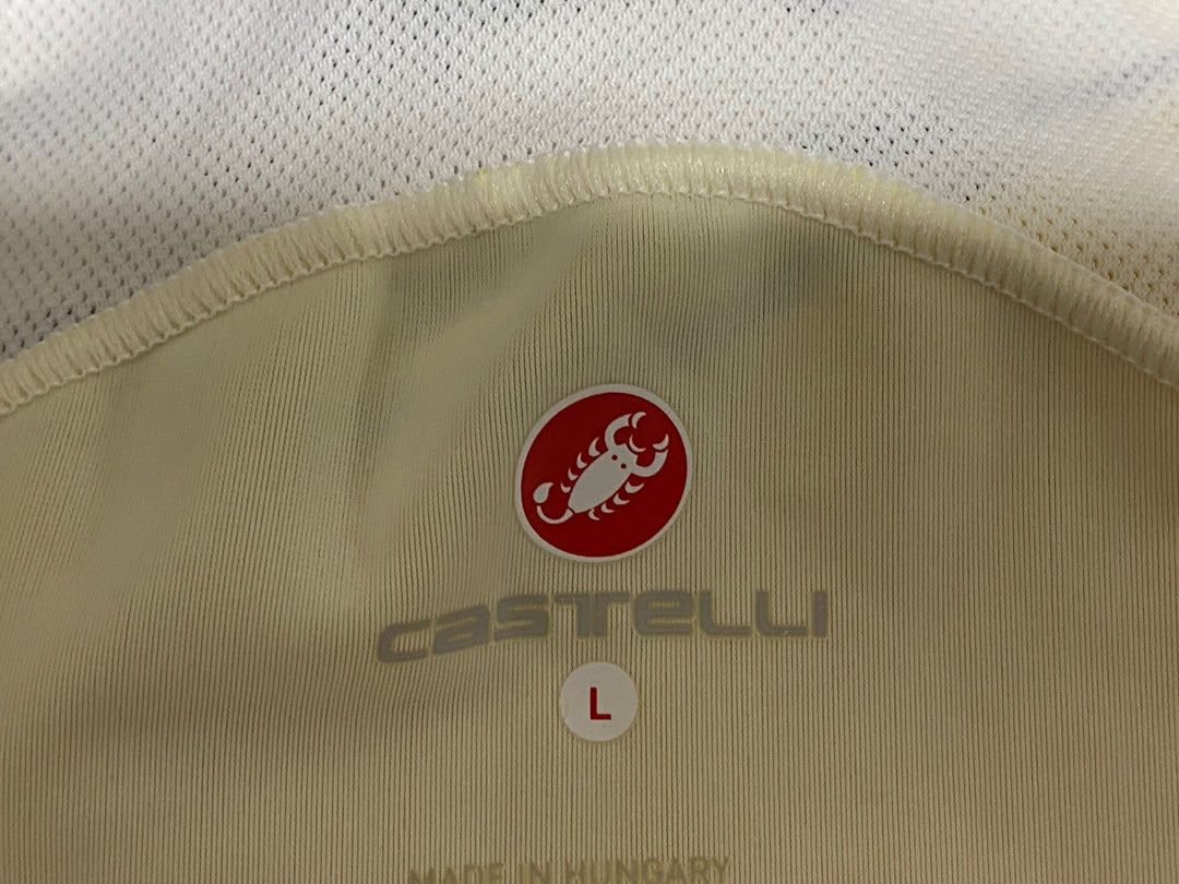 KG656 カステリ CASTELLI ビブショーツ 黄 L