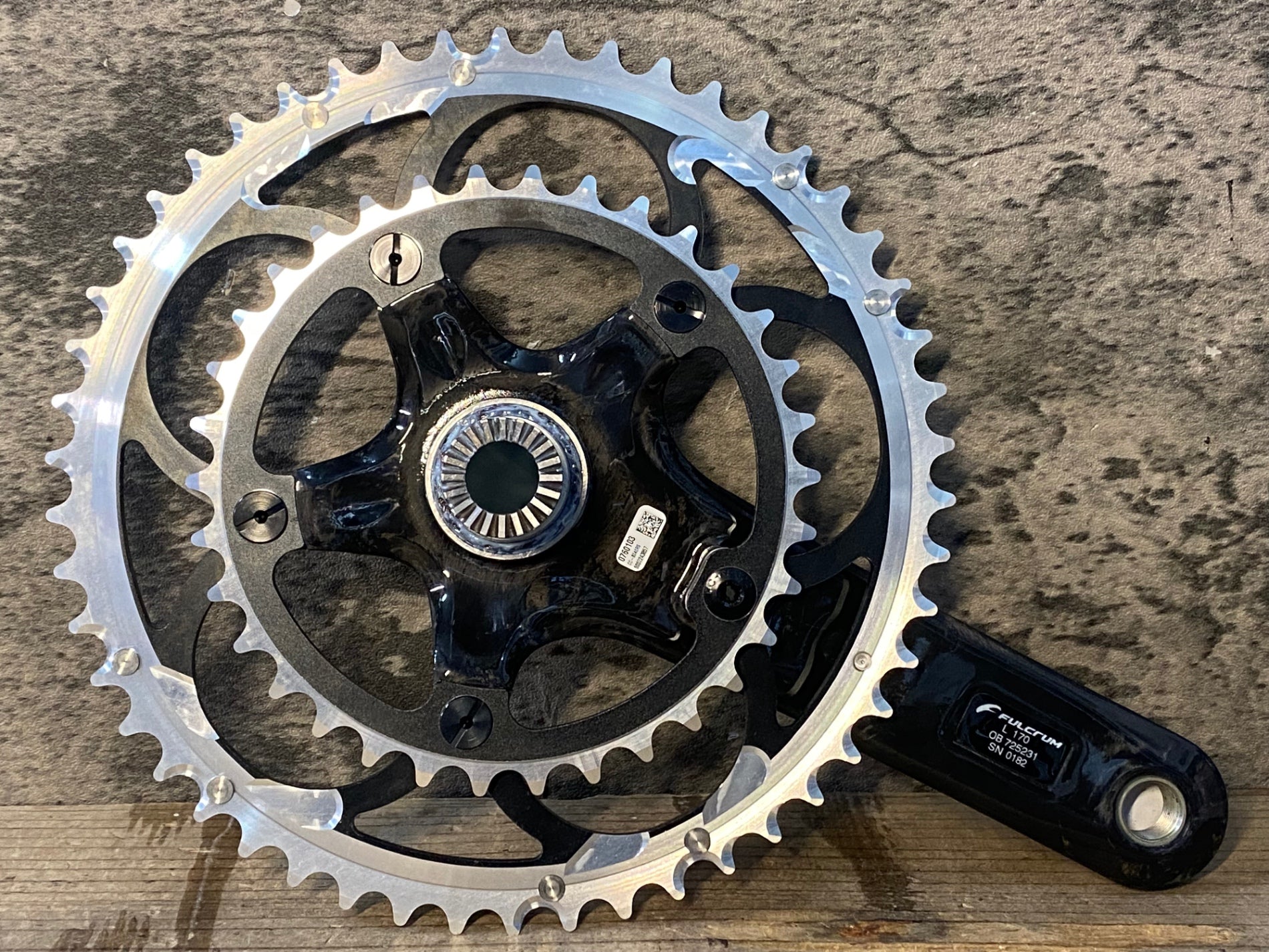 JR697 フルクラム FULCRUM RACING TORQ RS クランクセット 50/34T