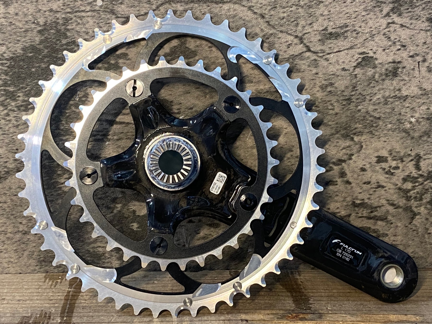 JR697 フルクラム FULCRUM RACING TORQ RS クランクセット 50/34T