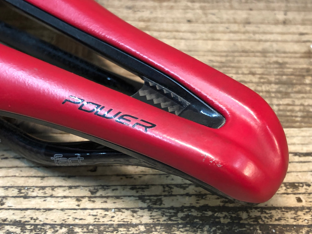 JA466 スペシャライズド SPECIALIZED S-WORKS POWER サドル 赤 カーボンレール 155mm