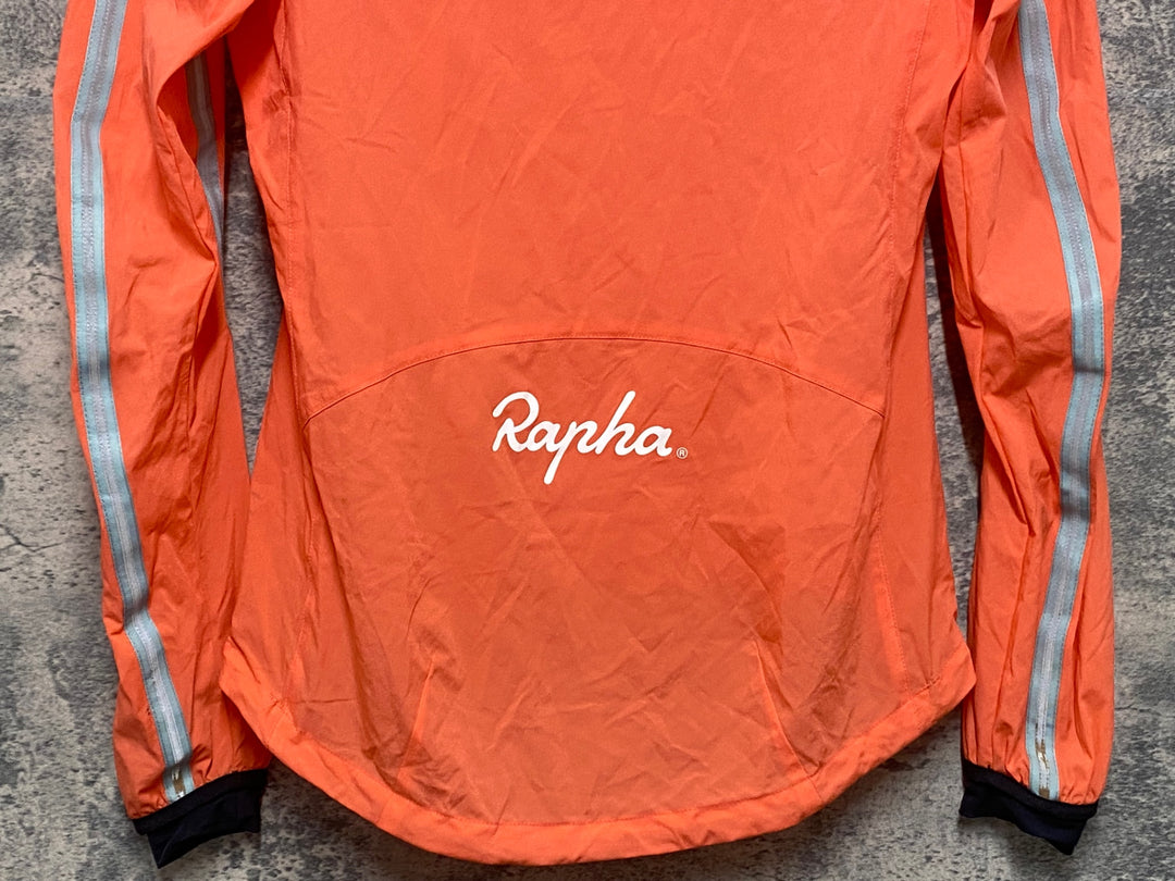 KM389 ラファ Rapha 長袖 ウィンドブレーカー オレンジ ※サイズ不明