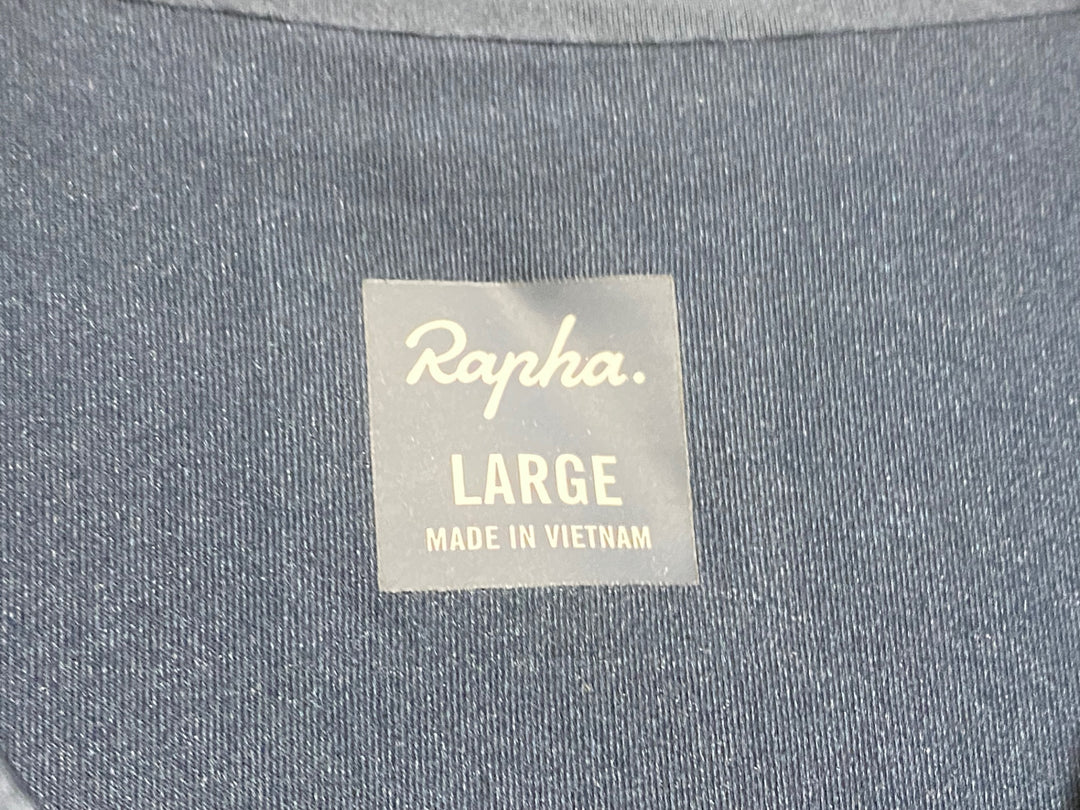 KM130 ラファ Rapha PRO TEAM JERSEY 半袖 サイクルジャージ 黒 L