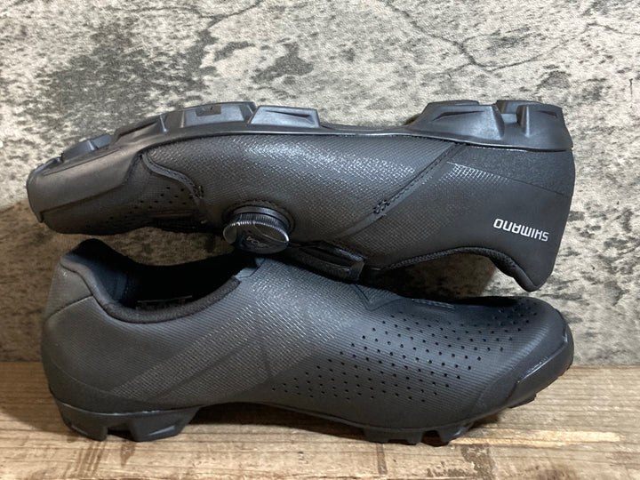 KB192 シマノ SHIMANO XC3 SH-XC300M L01 S ビンディングシューズ 2穴 BOA 黒 EU38