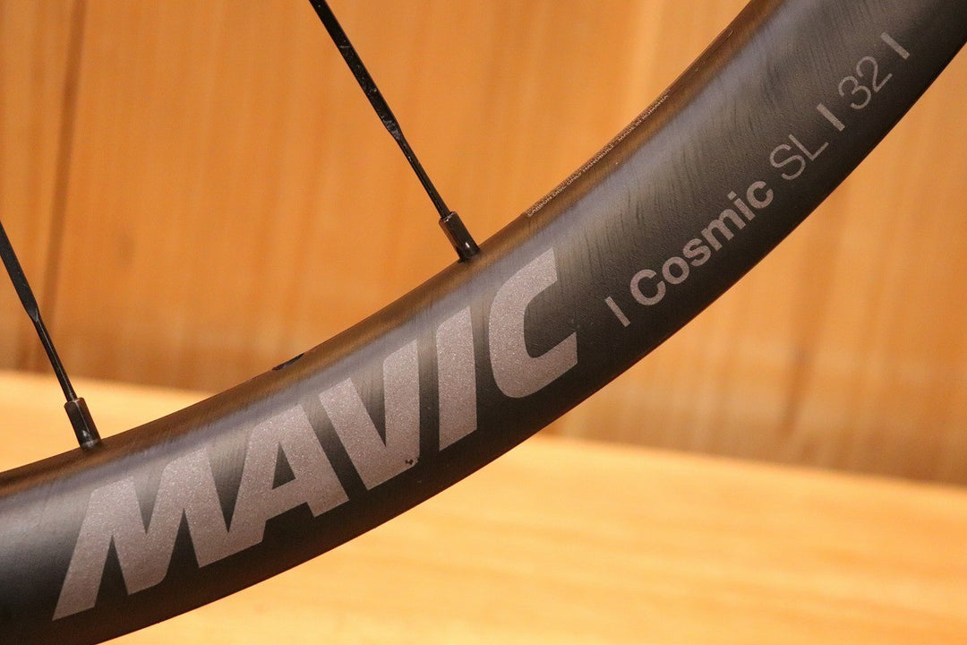 マヴィック MAVIC コスミック COSMIC SL 32 DISC カーボン チューブレスレディ フロントホイール 【芦屋店】