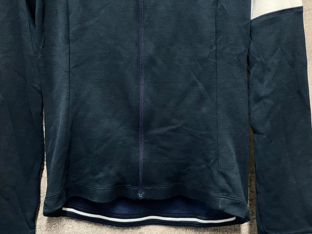 KM438 ラファ Rapha WOMEN’S CLASSIC LONG SLEEVE JERSEY Ⅱ 長袖 サイクルジャージ 黒 XS