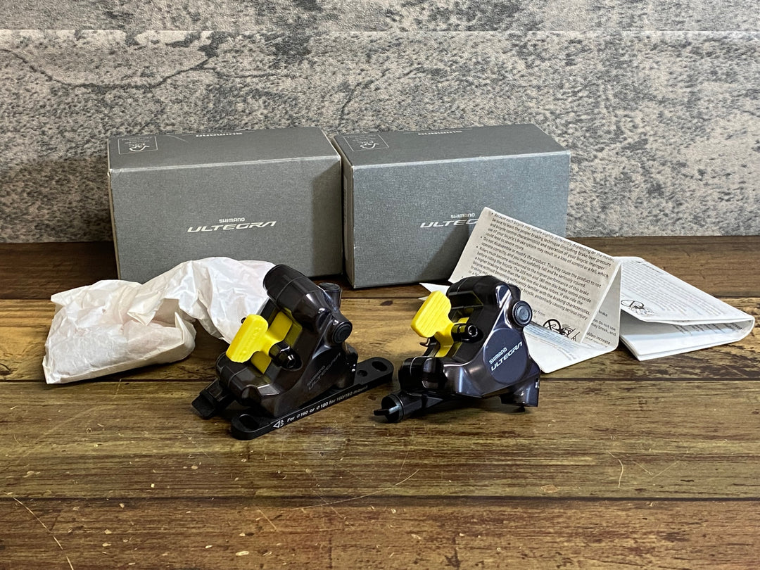 JN669 シマノ SHIMANO アルテグラ ULTEGRA BR-R8170 ディスク ブレーキキャリパー 前後セット 箱付き