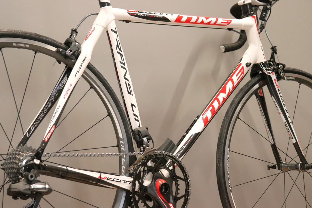 タイム TIME VXRS ULTEAM WORLD STAR 2009モデル Mサイズ シマノ デュラエース 7970 Di2 10S カーボン ロードバイク 【仙台店】