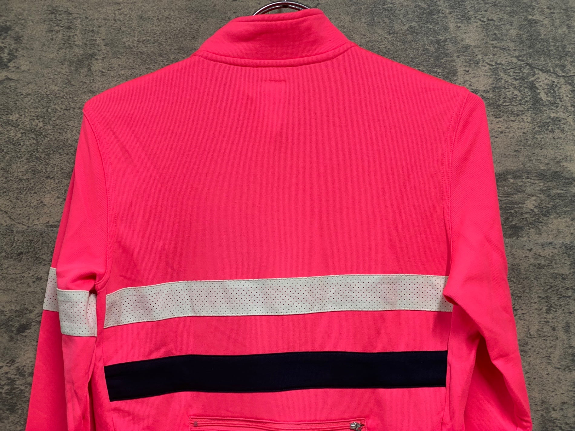 JV227 ラファ Rapha BREVET JERSEY 長袖 サイクルジャージ ピンク S