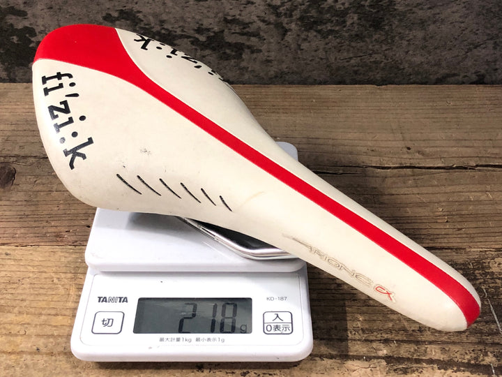 KP112 フィジーク fizik ARIONE CX サドル 白 kiumレール 130mm
