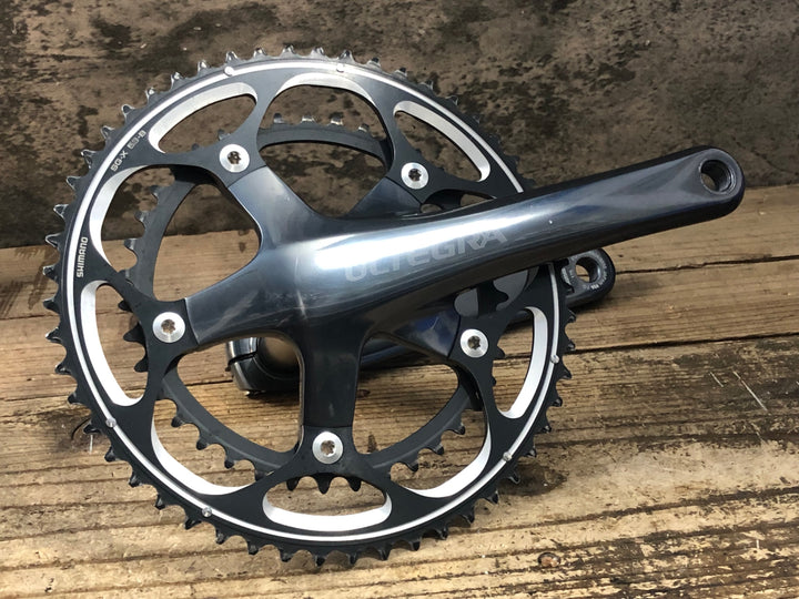 JS256 シマノ SHIMANO アルテグラ ULTEGRA FC-6601 クランクセット 175mm 53/39T