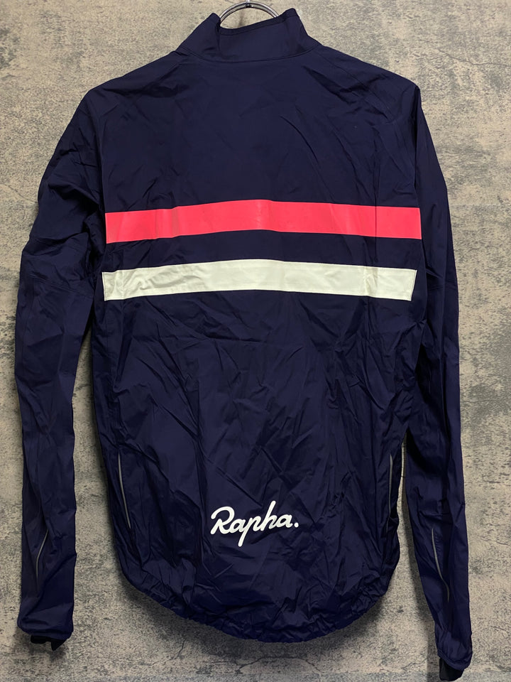 JV241 ラファ Rapha RAIN JACKET 長袖 レインジャケット 濃紺 S