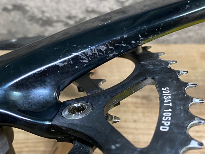 JI678 スラム SRAM APEX クランクセット GXP 50/34T 170mm