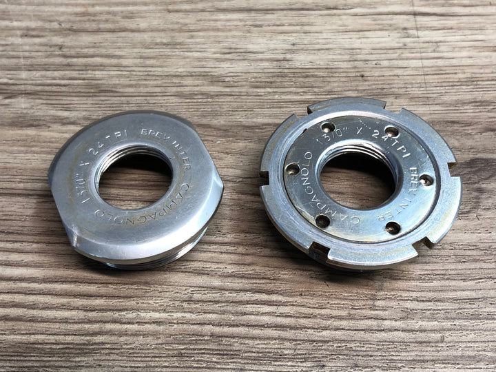 IL953 カンパニョーロ Campagnolo スーパーレコード SUPER RECORD ボトムブラケット BB チタンシャフト 軸長114mm JIS/BSA規格