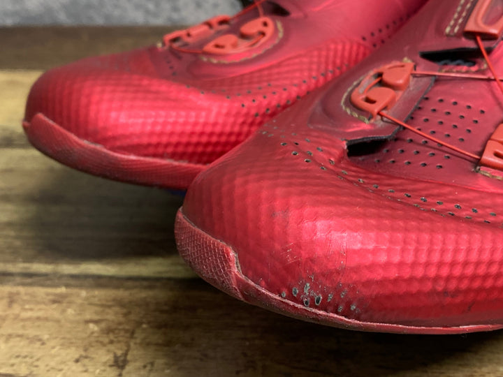 KI937 シマノ SHIMANO S-PHYER SHRC902M ビンディングシューズ 赤 EU43