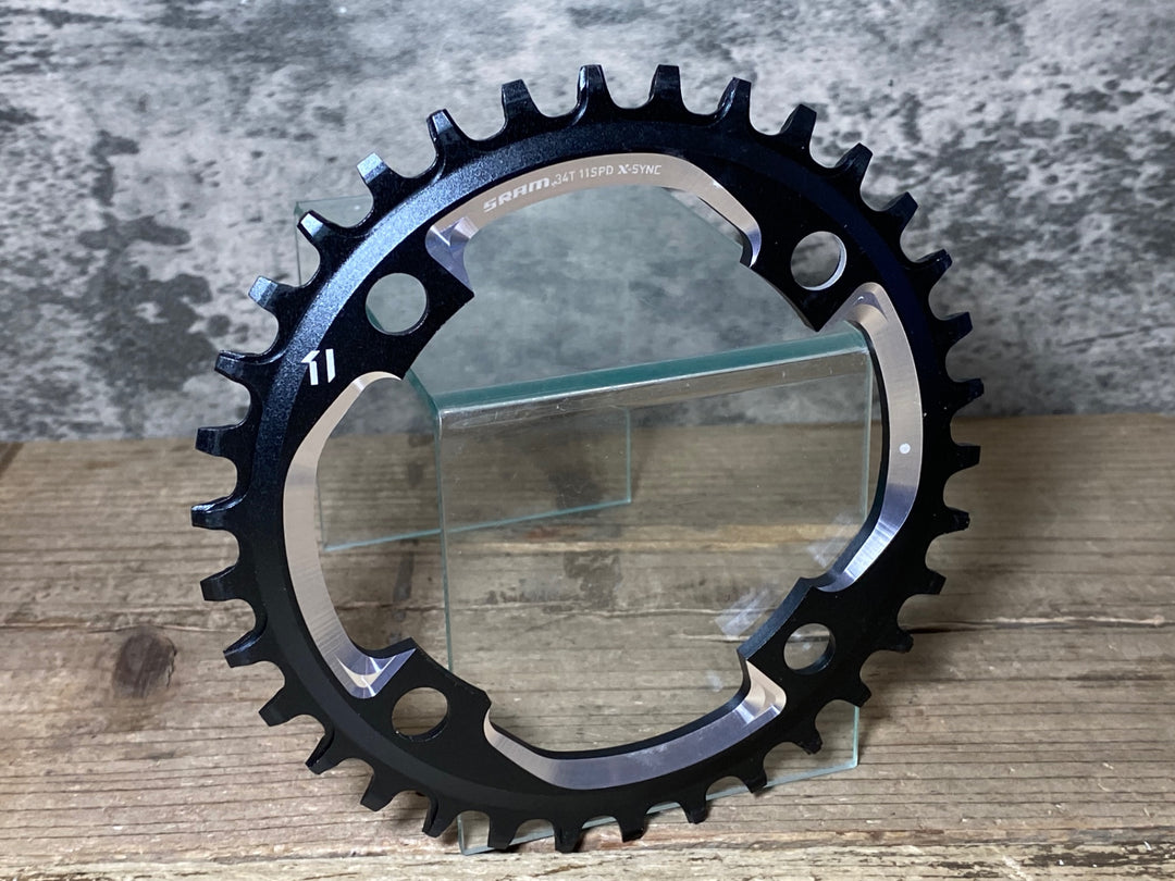 JT417 スラム SRAM X-SYNC チェーンリング 34T 11S用 BCD104