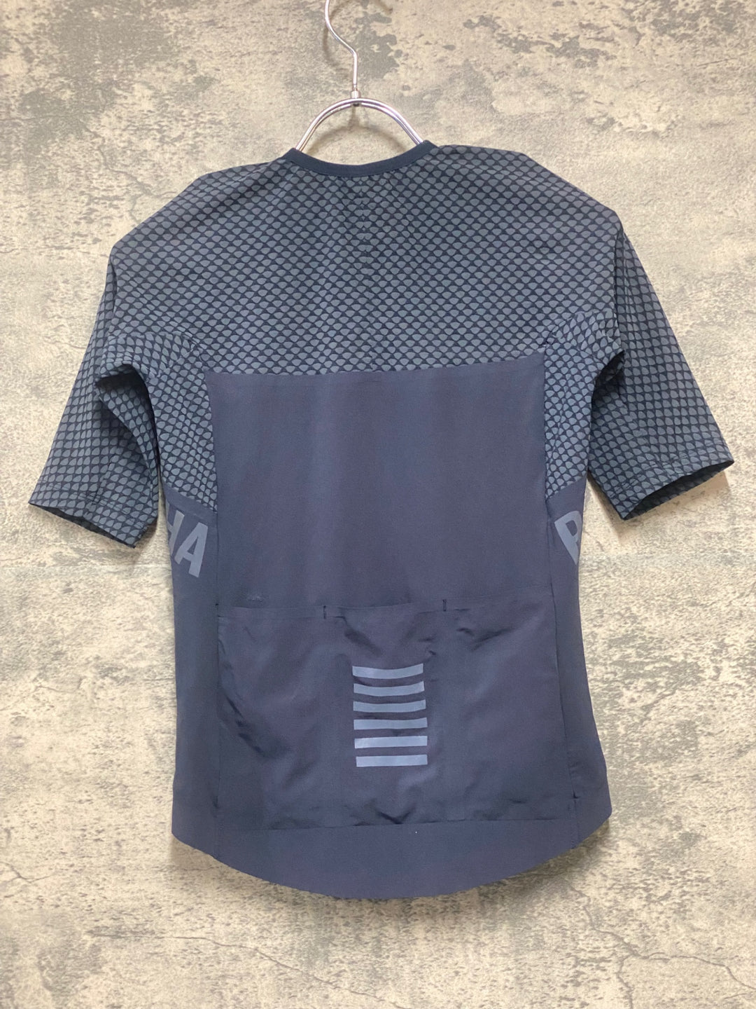 KH943 ラファ Rapha WOMEN'S PRO TEAM CRIT JERSEY 半袖 サイクルジャージ 紺 XS レディース
