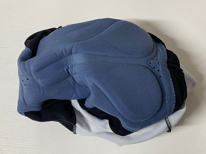 KA424 パールイズミ PEARL iZUMi ビブタイツ 黒 青 M スレ