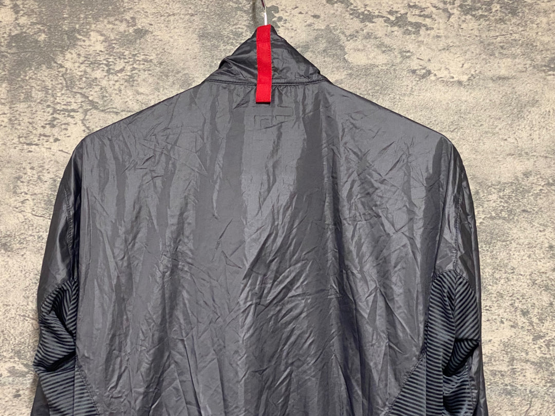 KP316 カステリ CASTELLI 長袖 ウィンドブレーカー グレー XL