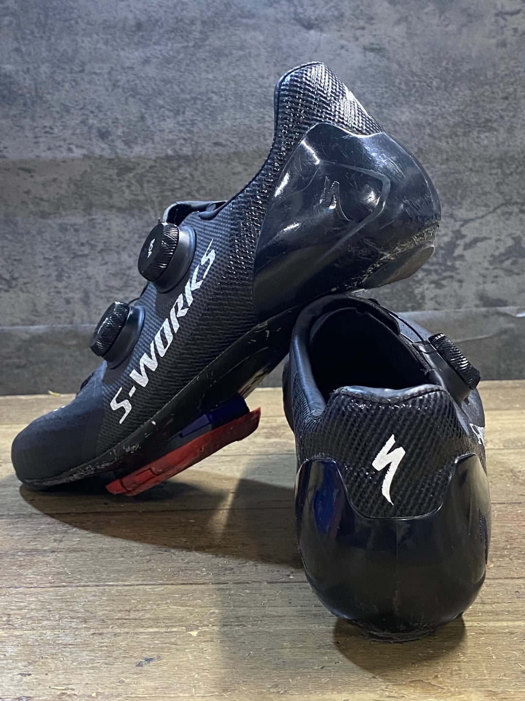 KL381 スペシャライズド SPECIALIZED S-WORKS 7 RD ビンディングシューズ 3穴 BOA 黒 EU41