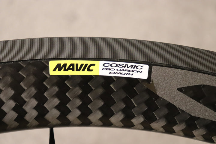 マヴィック MAVIC コスミックプロカーボン エグザリット COSMIC PRO CARBON EXALITH アルミ/カーボン クリンチャー ホイールセット シマノ12/11S 【さいたま浦和店】