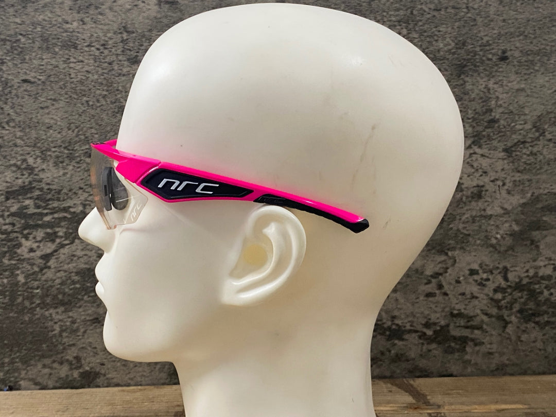 KM551 NRC X3 GAVIA サングラス アイウェア ピンク クリアレンズ