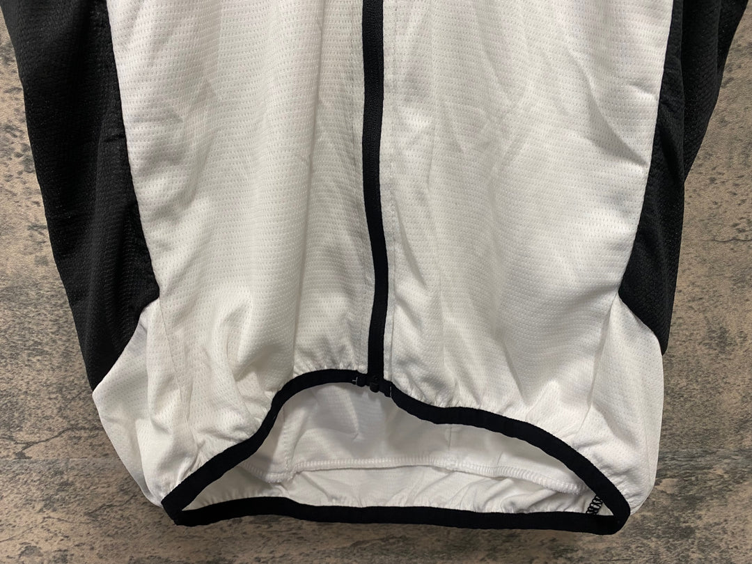 KH002 スポーツフル sportful 半袖 サイクルジャージ 黒白 M