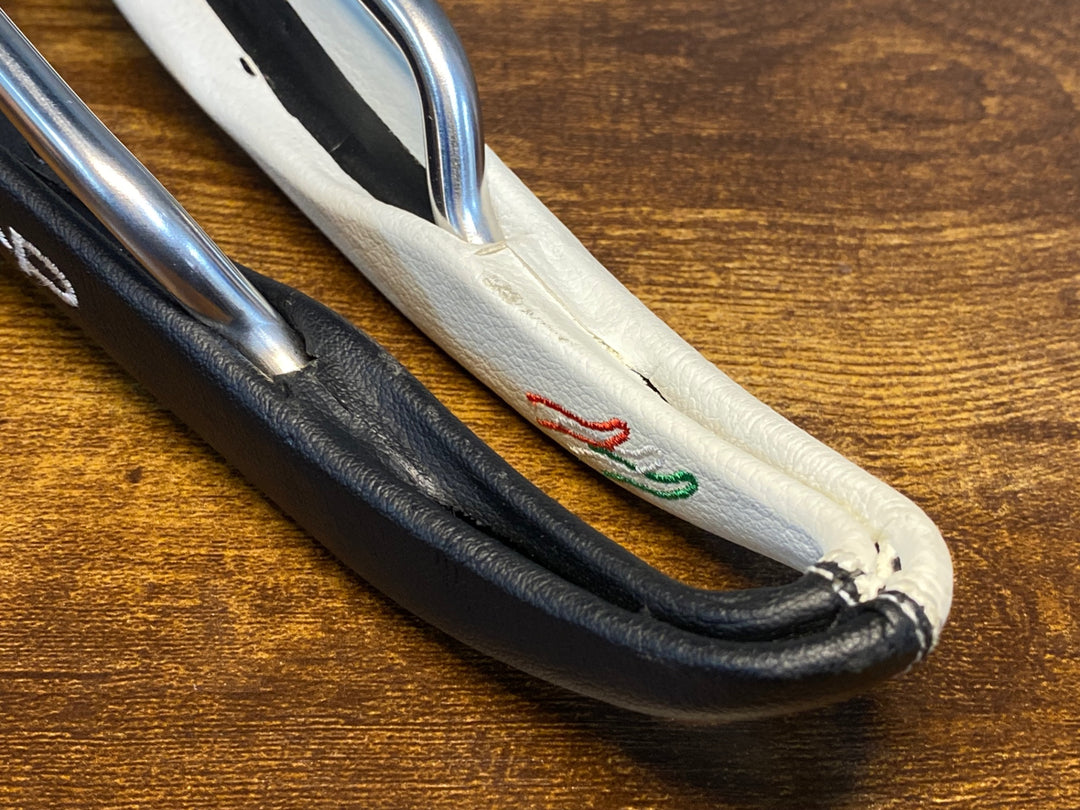 KR306 SELLE SMP DYNAMIC Limited Edition サドル 白/黒 inox tubeレール