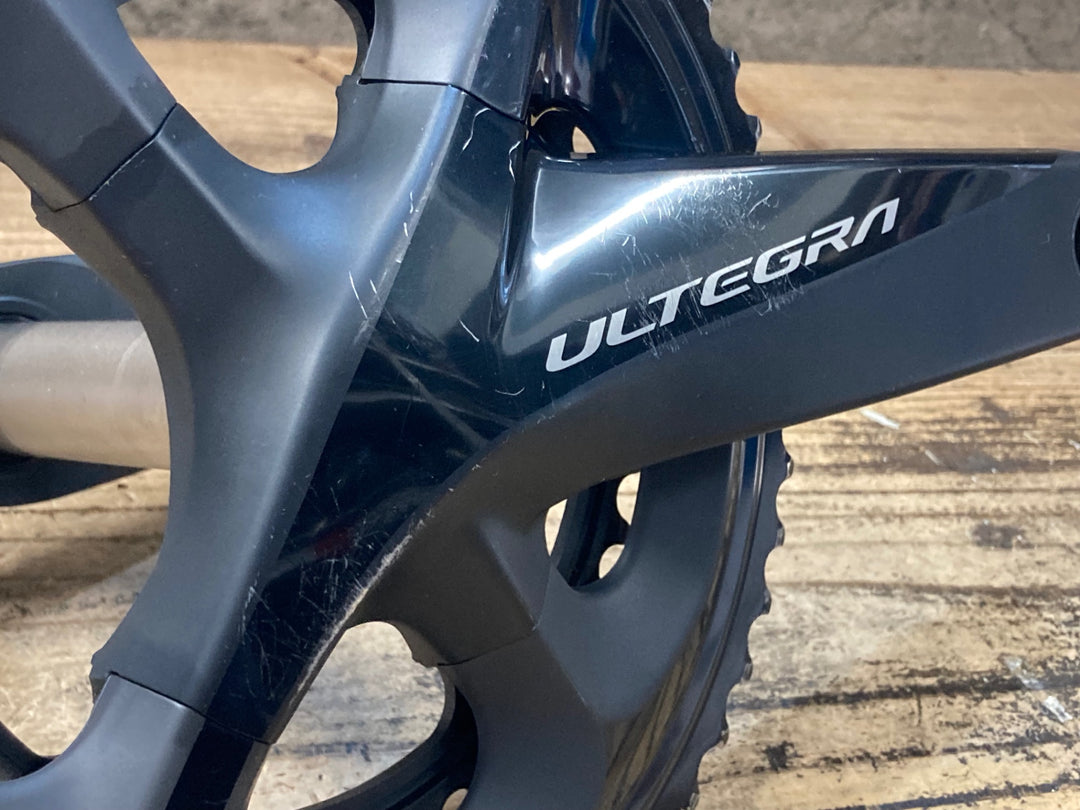 KE852 シマノ SHIMANO FC-R8000 左 4iiii パワーメーター 172.5mm 52/36T ※リコール対象品/検査済み パワーメーター接続確認済み