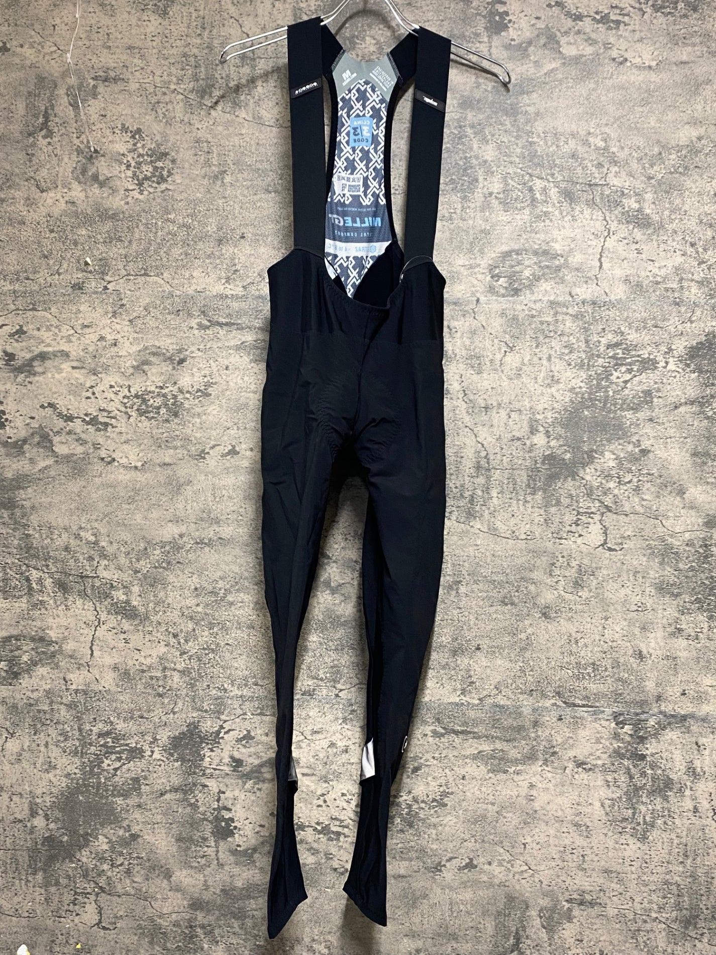 KG044 アソス assos ULTRAZ WINTER BIB TIGHTS ビブタイツ 黒 M 裏起毛