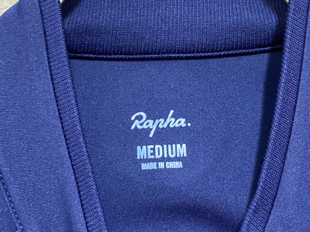 KF221 ラファ Rapha MEN'S SHORT SLEEVE CORE JERSEY 半袖 サイクルジャージ ネイビー M