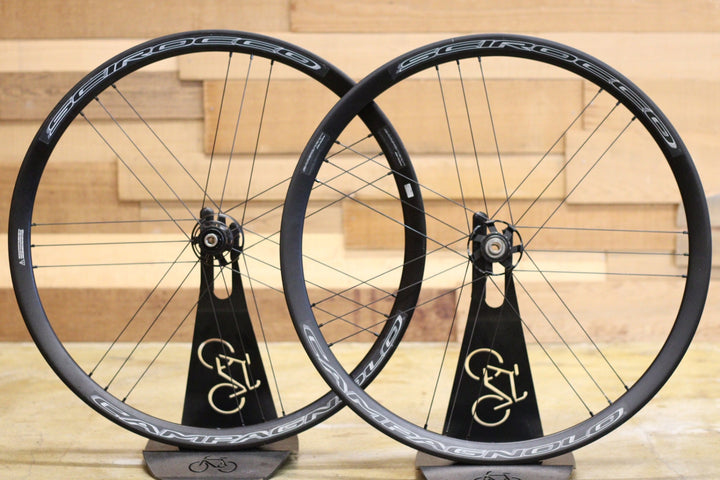 カンパニョーロ CAMPAGNOLO シロッコ SCIROCCO DB アルミ チューブレスレディ ホイールセット シマノ 12/11S 【立川店】