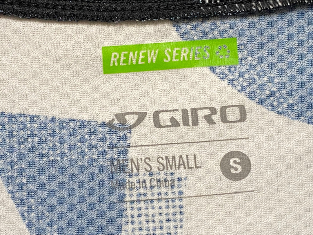 JQ503 ジロ GIRO RENEW SERIES 半袖サイクルジャージ 白黒 S