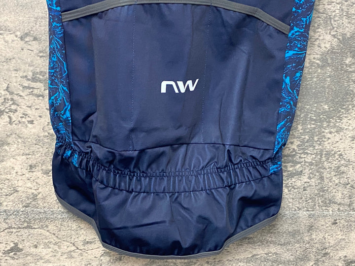 JY892 ノースウェーブ NORTHWAVE TEAM CINELLI SMITH 2021 LIGHT JACKET 半袖 サイクルジャケット 総柄 M