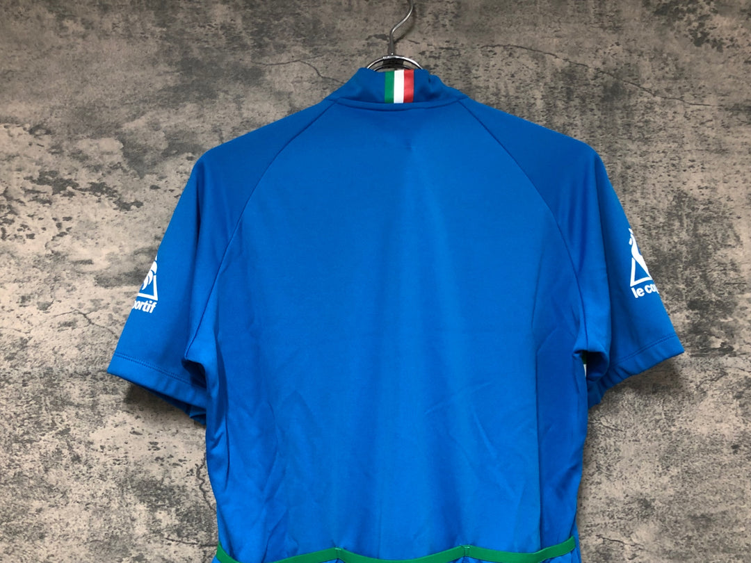 JW432 ルコックスポルティフ le coq sportif 半袖サイクルジャージ 水色 L