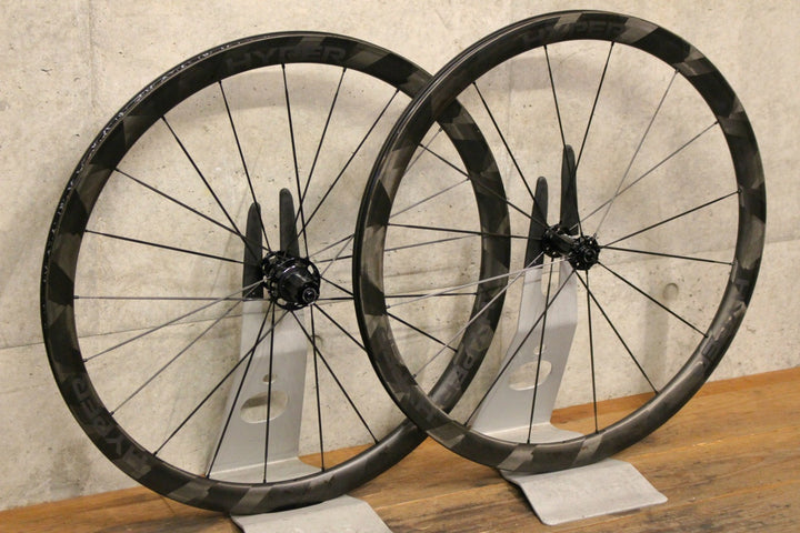 ウィンスペース WINSPACE ルンハイパー LUN HYPER 38mm リム カーボン クリンチャー チューブレスレディ ホイールセット シマノ12S/11S 【福岡店】